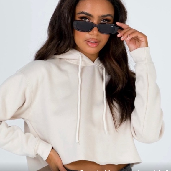 Princess Polly Tops - Princess Polly Cropped Hoodie